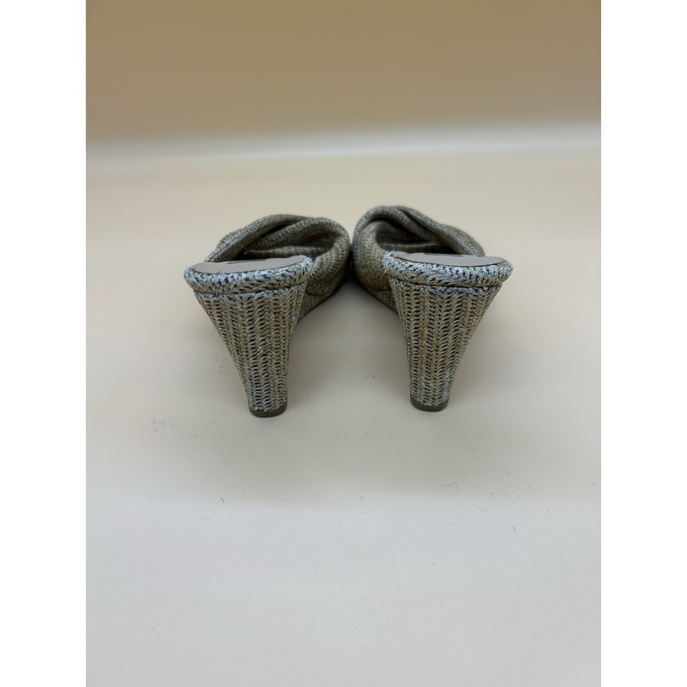 Silent D Katia Wedge Sandals Natural Raffia Women's EU 39 US 8.5 Anthropologie - Picture 4 of 7